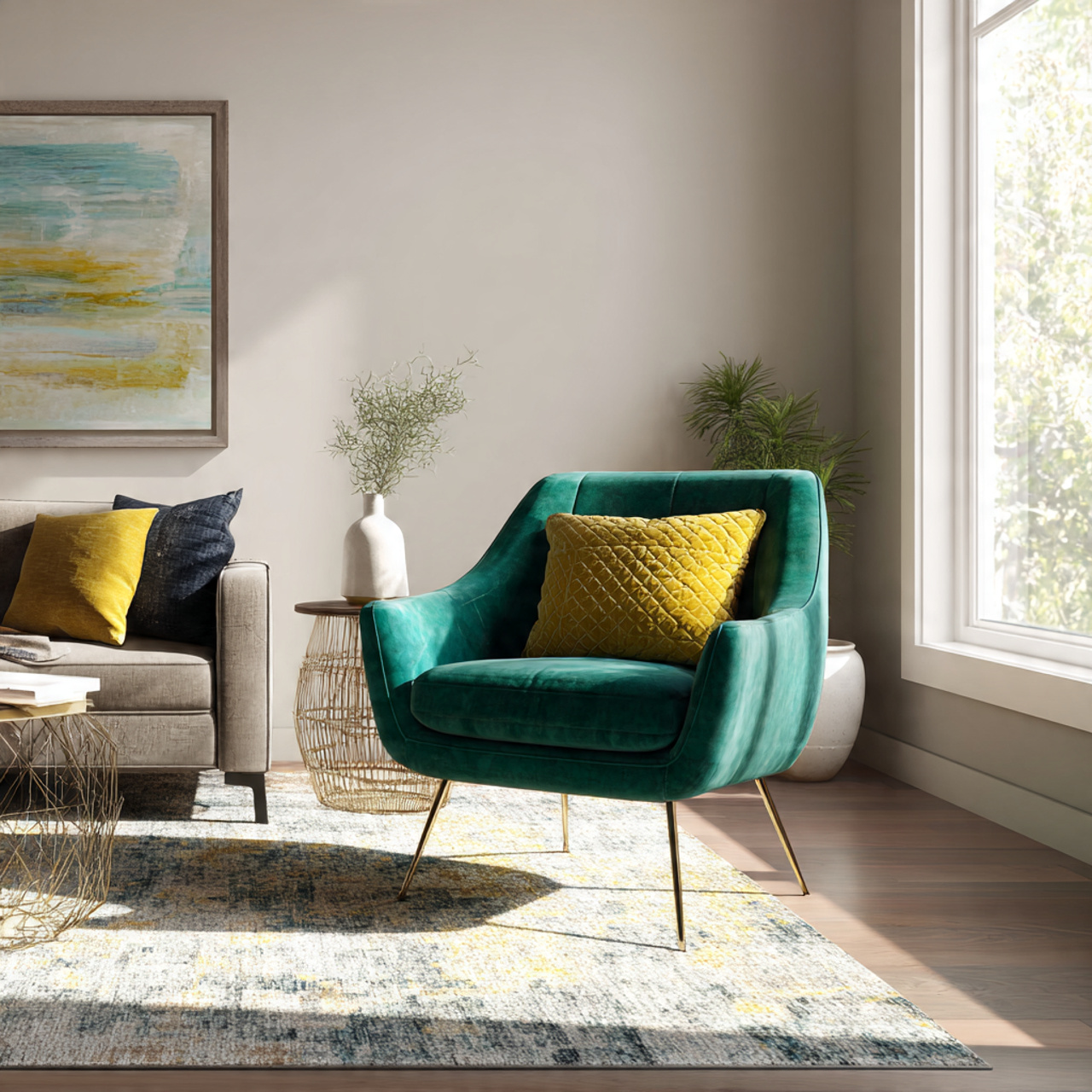 Accent Chair That Steals the Show