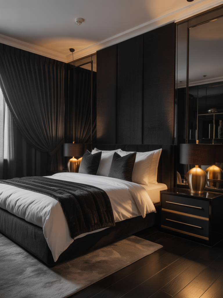 Black Luxe Hotel Style