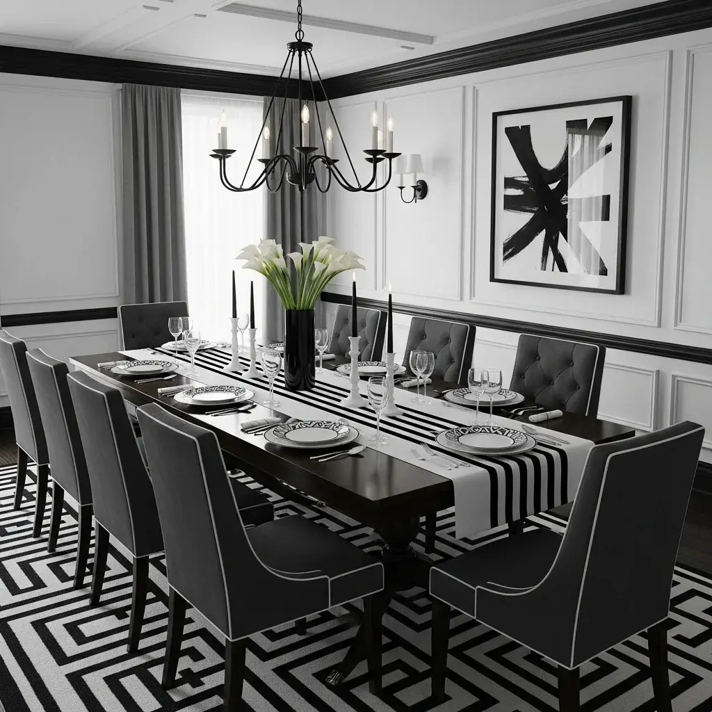 Black White Sophistication