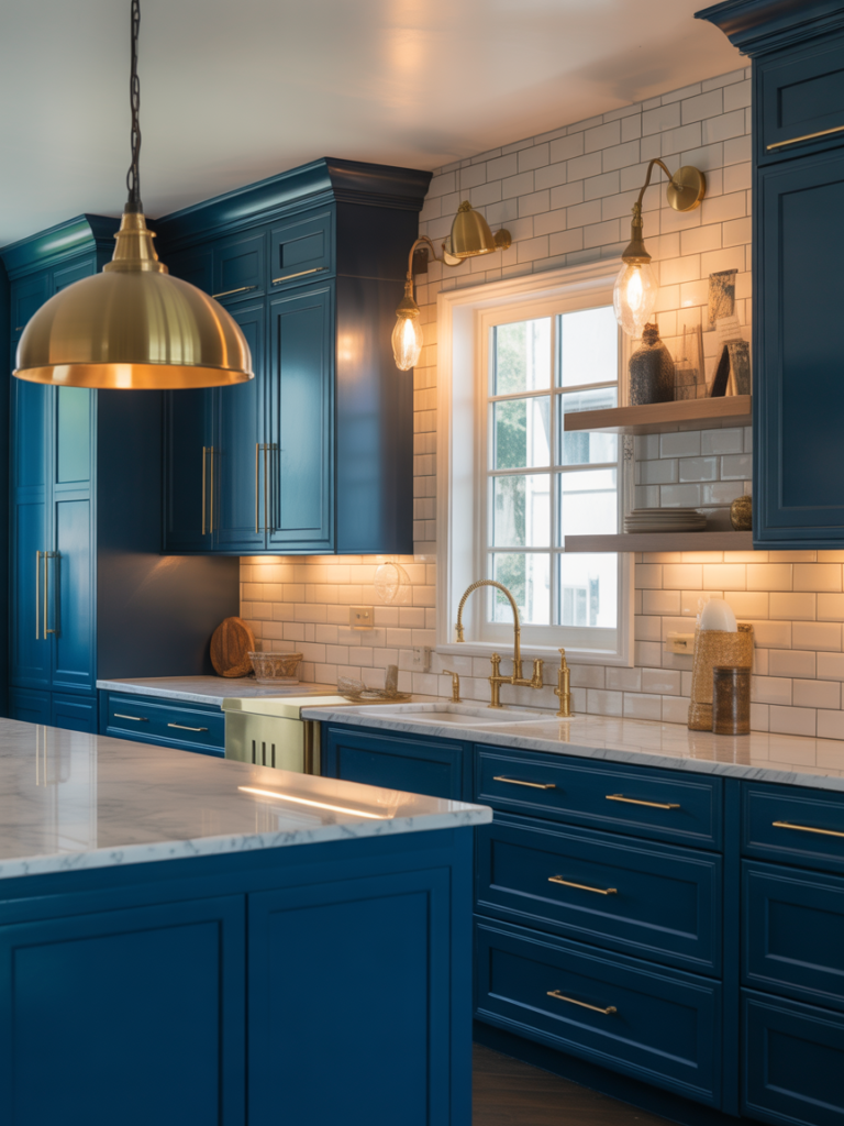 Blue Brass Lighting Combo
