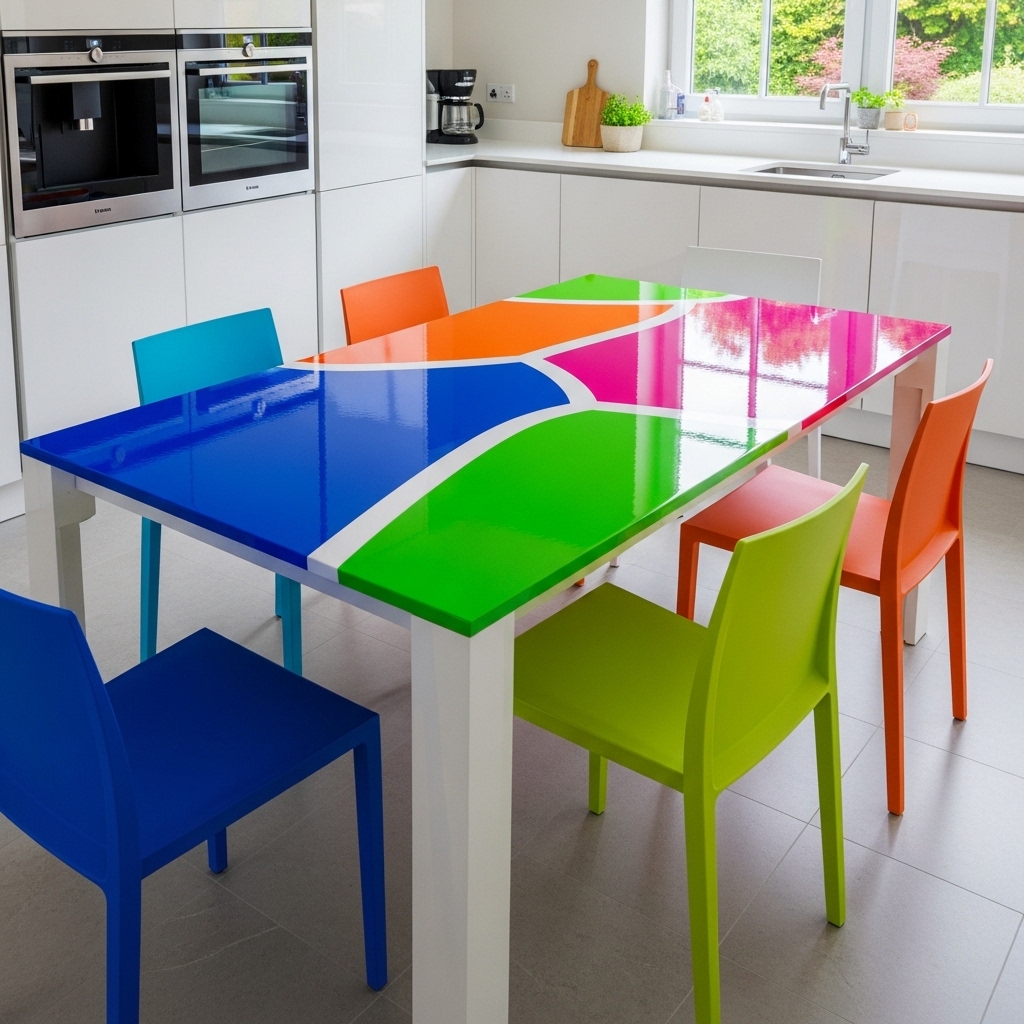 Bold Color Pop Table