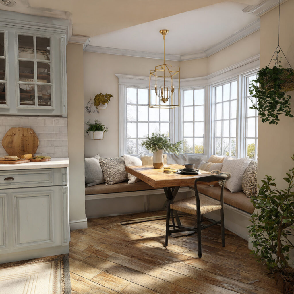 Cozy Breakfast Nook