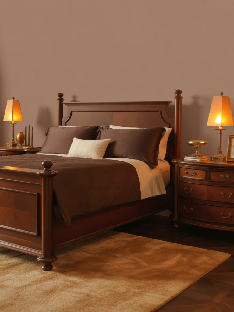 Dark Wood Furniture for Classic Warmth