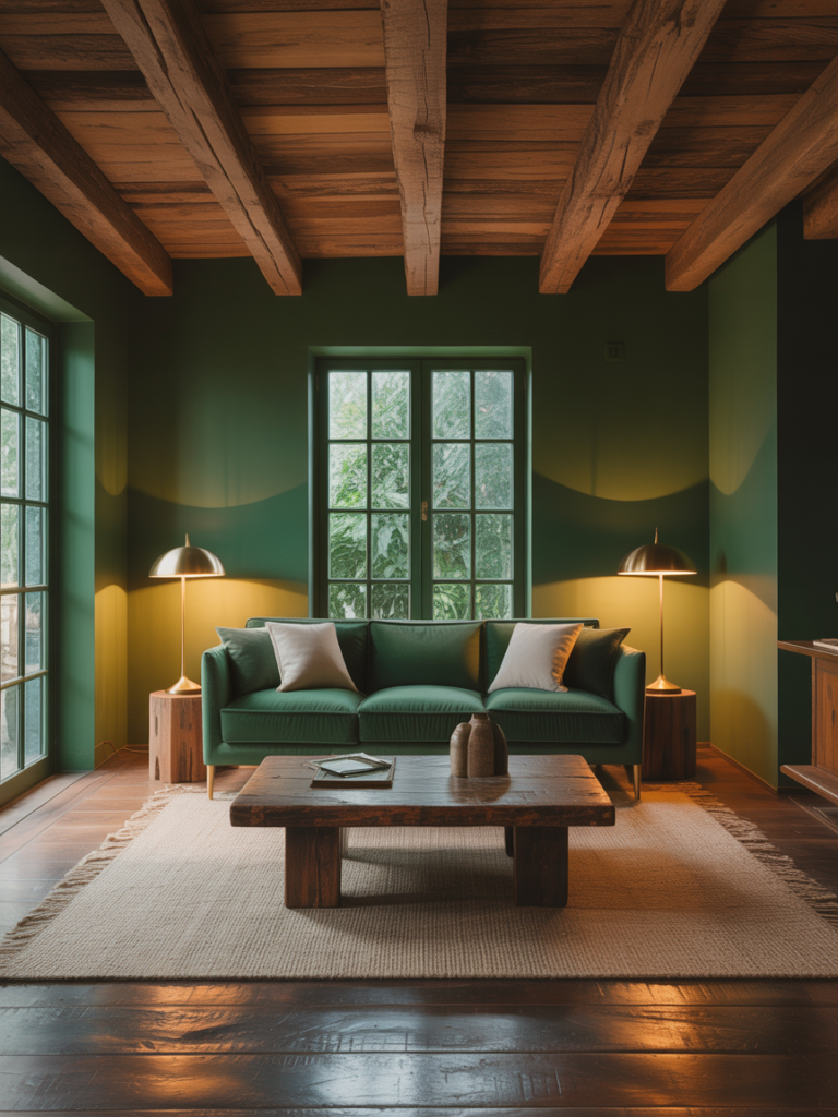 Forest Green Wooden Textures