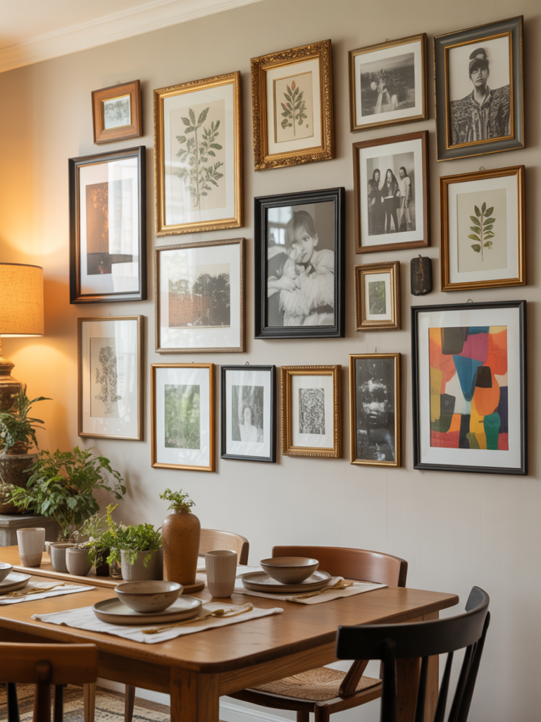 Gallery Wall with Personality
