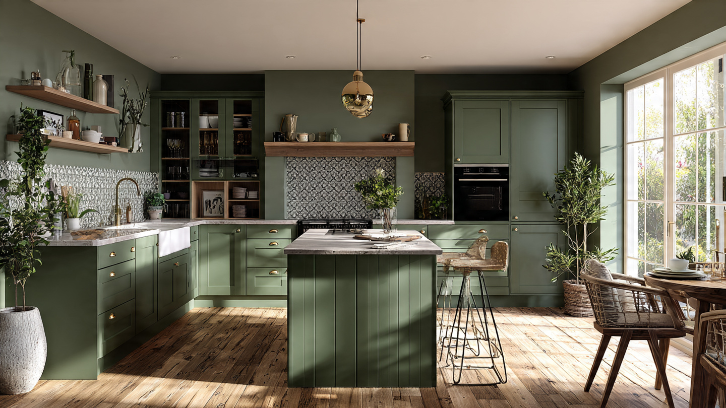 Green Kitchen Ideas