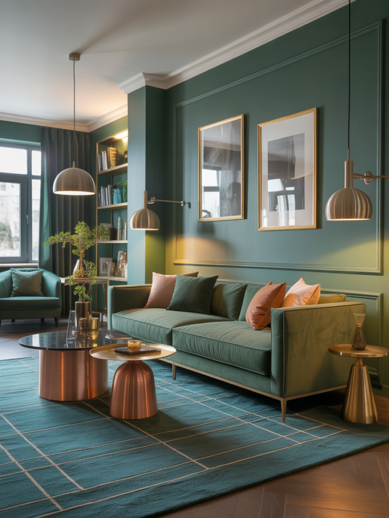Green Metallic Mix