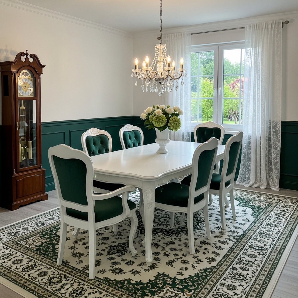 Green and White Classic Combo