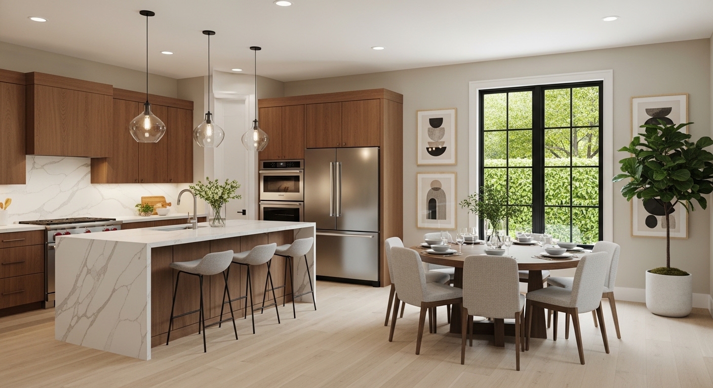 Kitchen Dining Room Combo