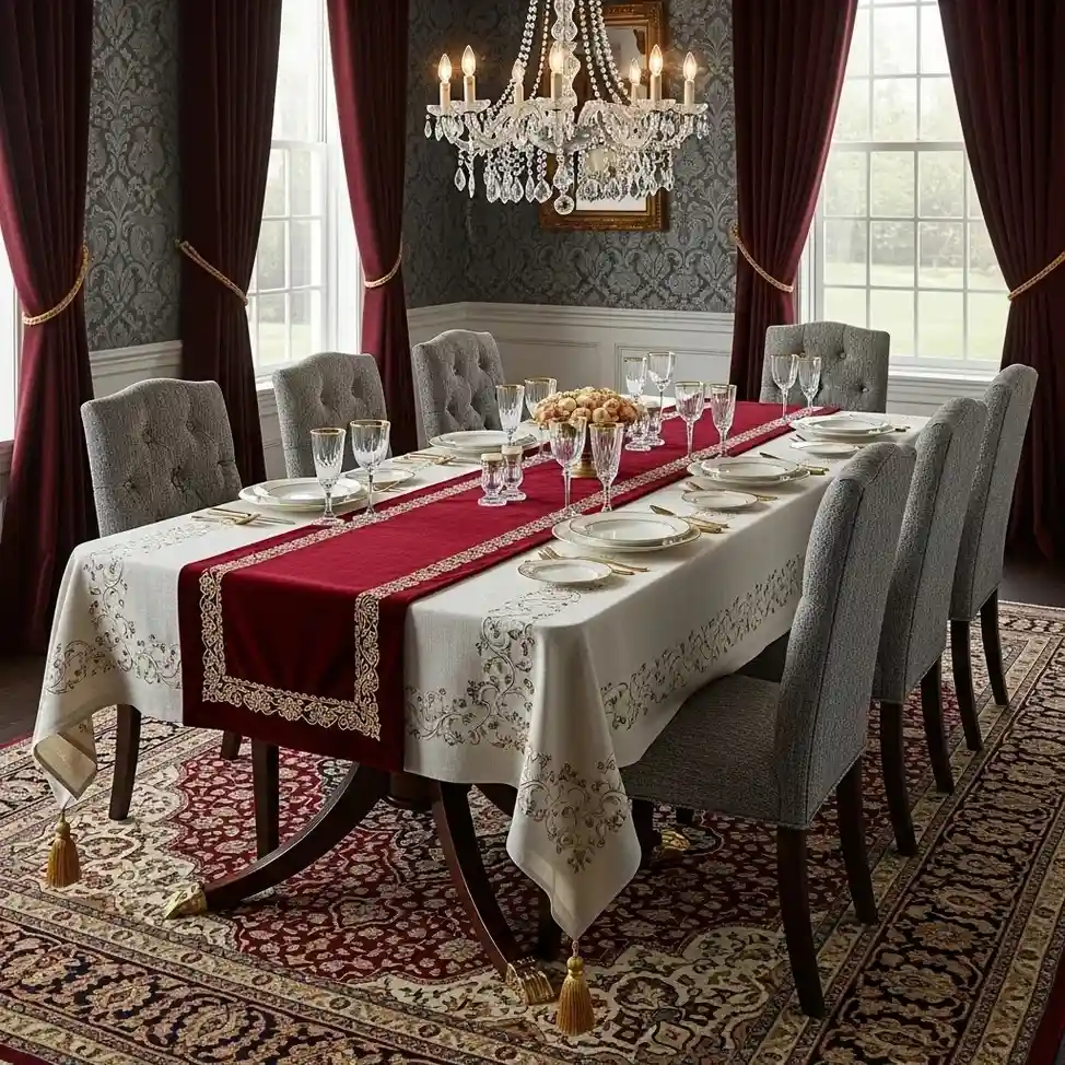 Layered Texture Dining Room