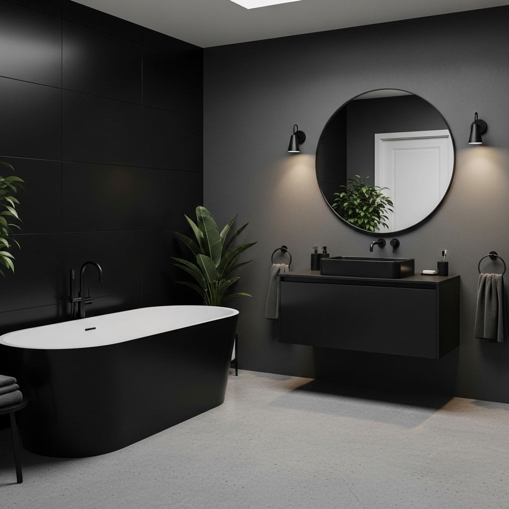 Matte Black Boldness