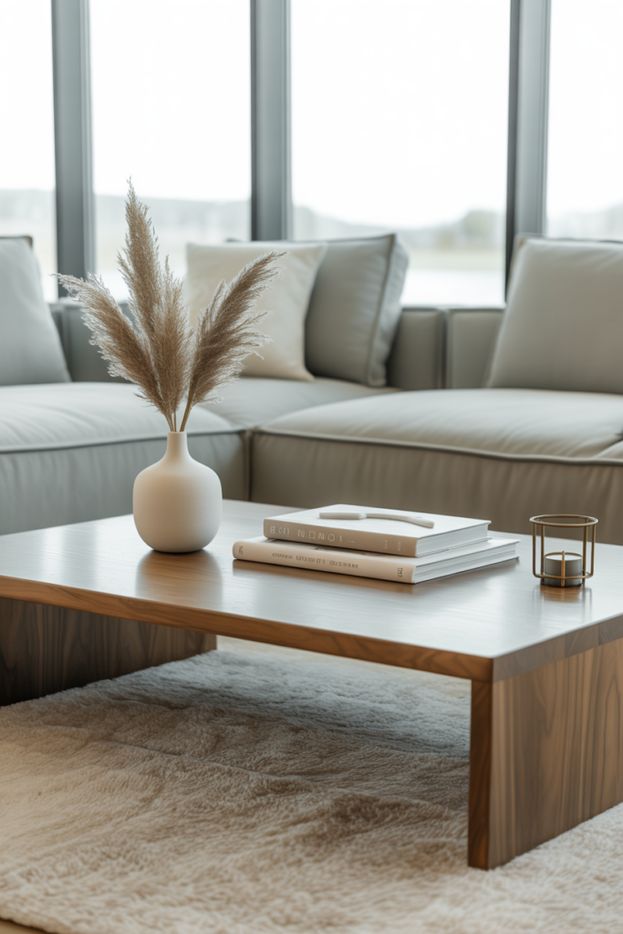 Minimalist Coffee Table Styling