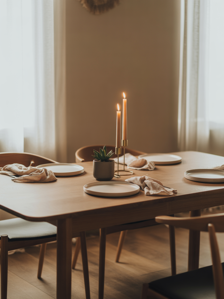 Minimalist Table Styling