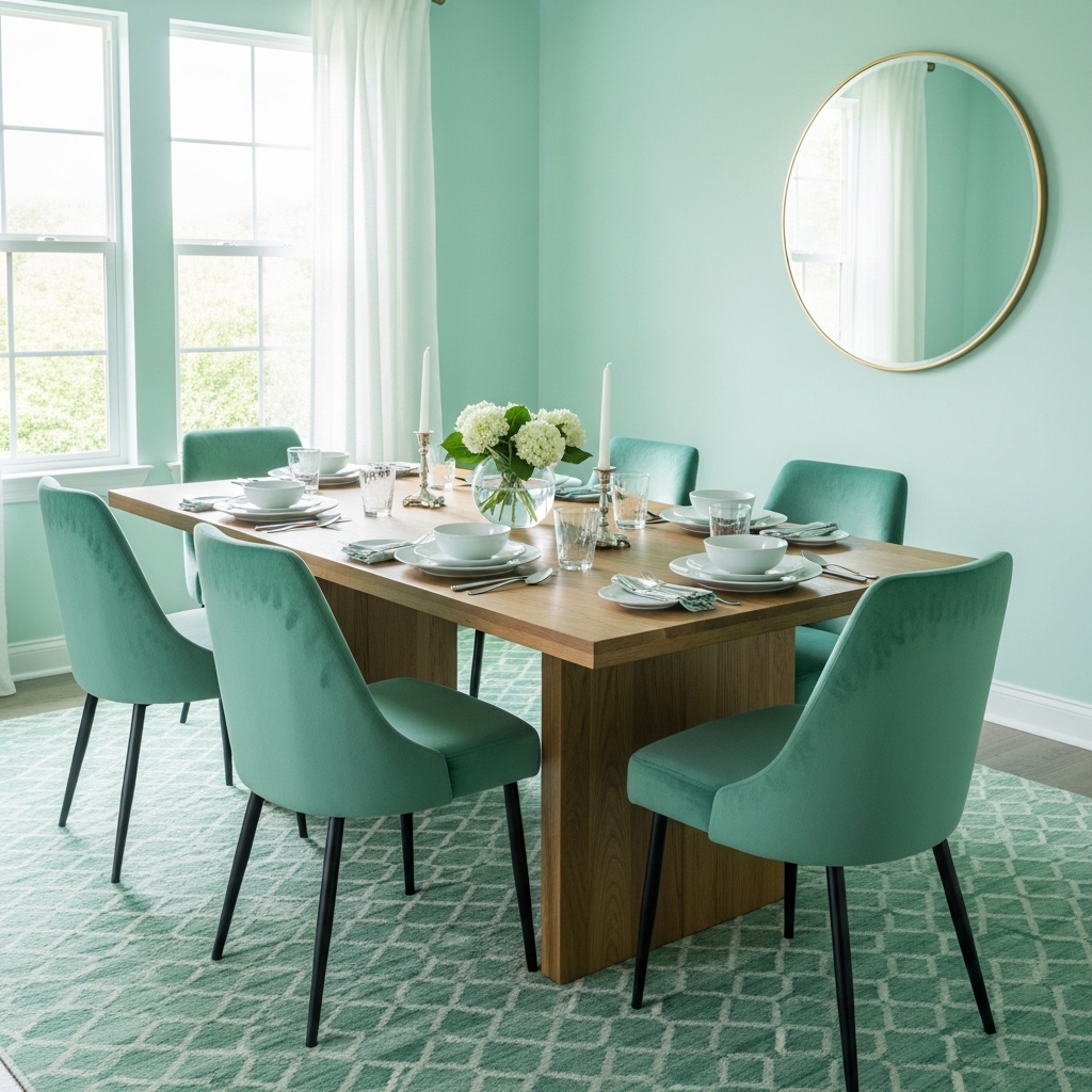 Mint Green for a Fresh Look