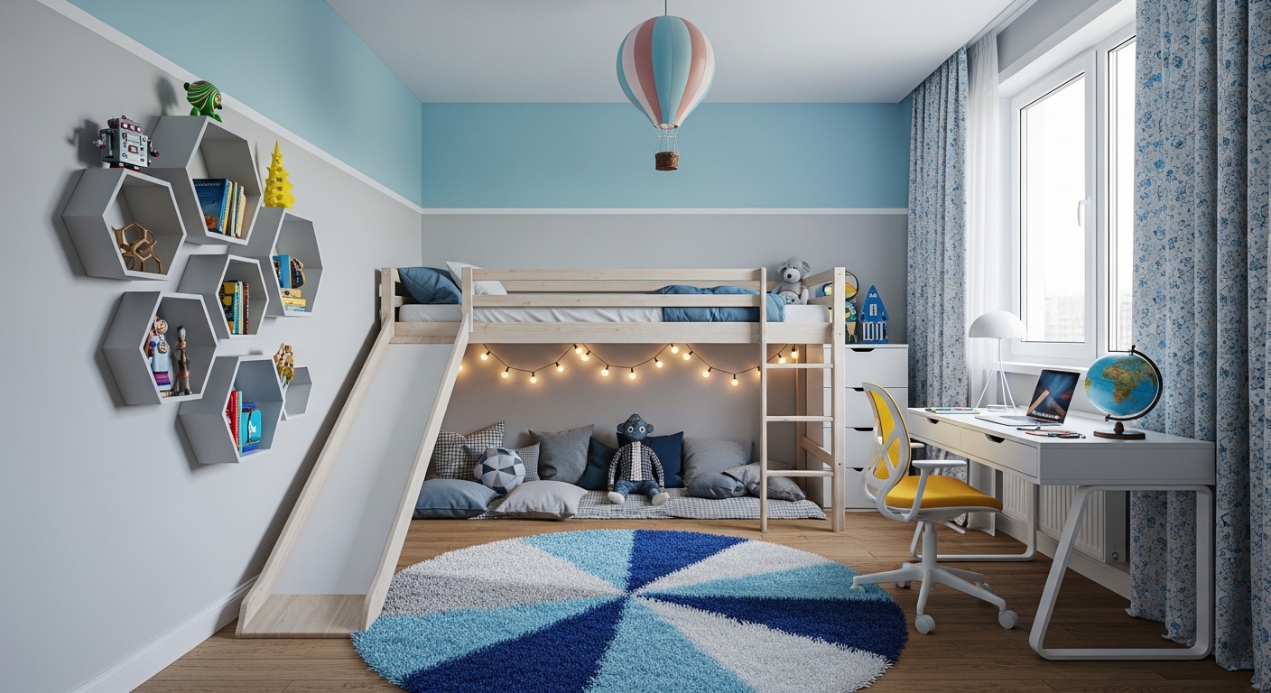 Modern Kids Bedroom