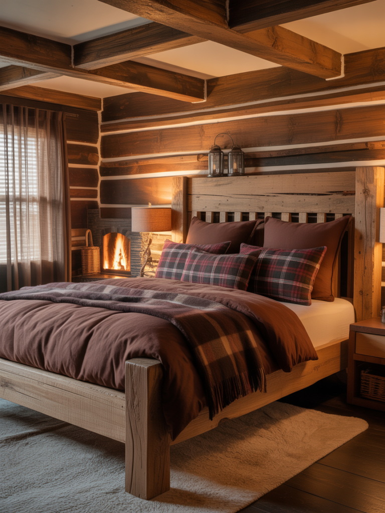 Rustic Brown Cabin Aesthetic
