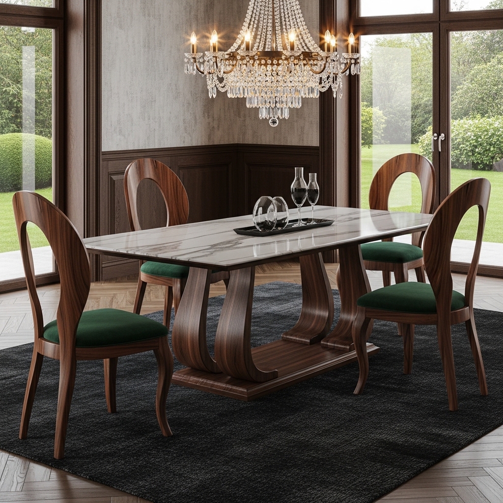 Sculptural Dining Chairs