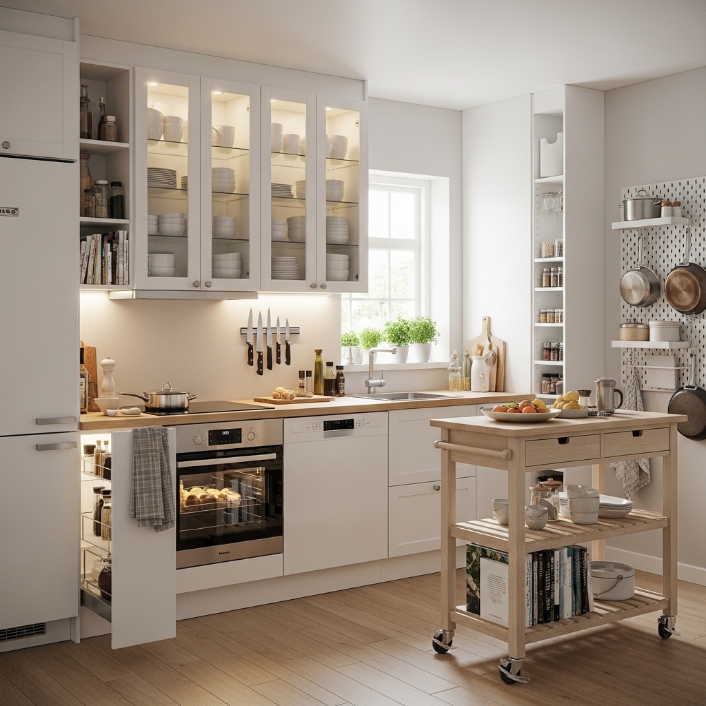 Small Kitchen Big Storage Energy