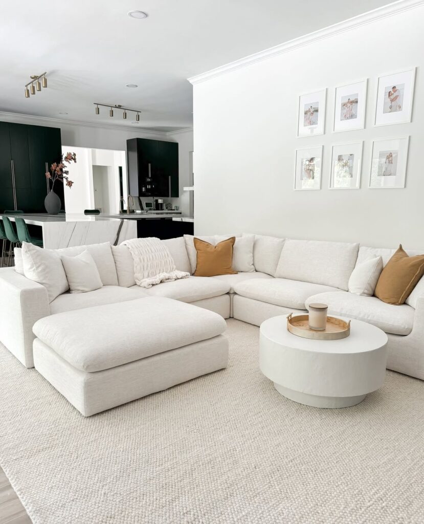 The Oversized Cozy Sofa Moment