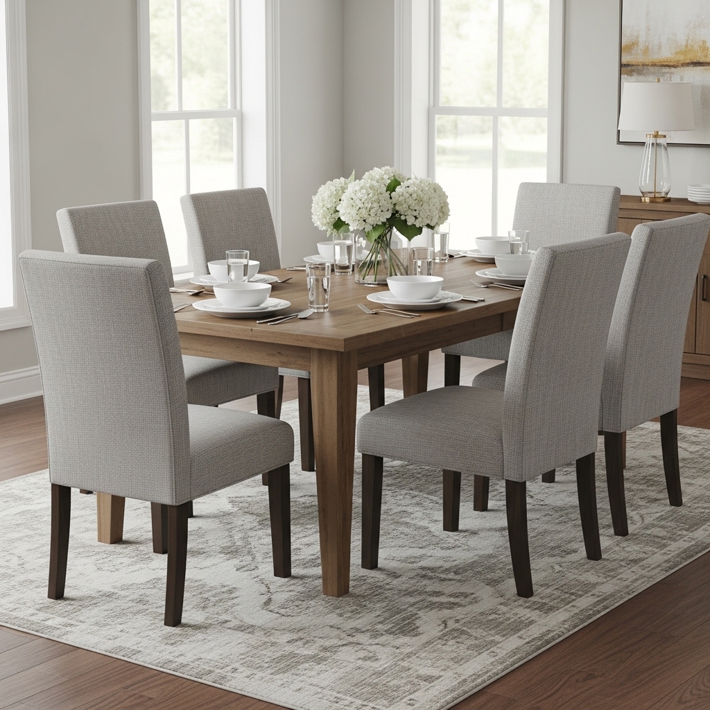 Upholstered Parsons Chairs