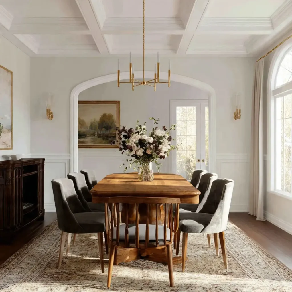 Vintage Inspired Dining Room