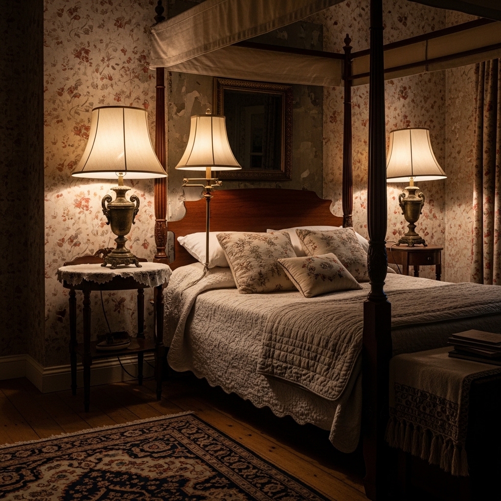 Vintage Lamps for Character for Bedroom Lighting