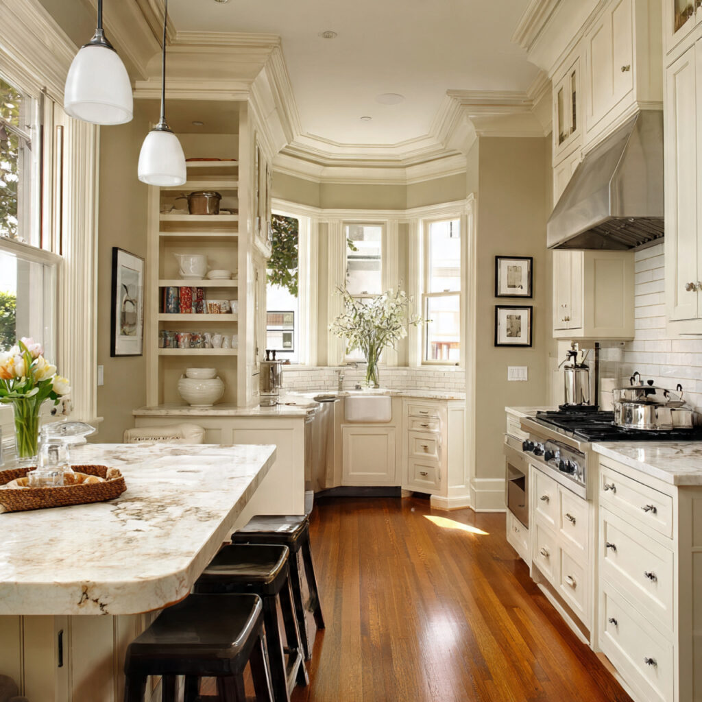 creamy beige revival for kitchen color ideas