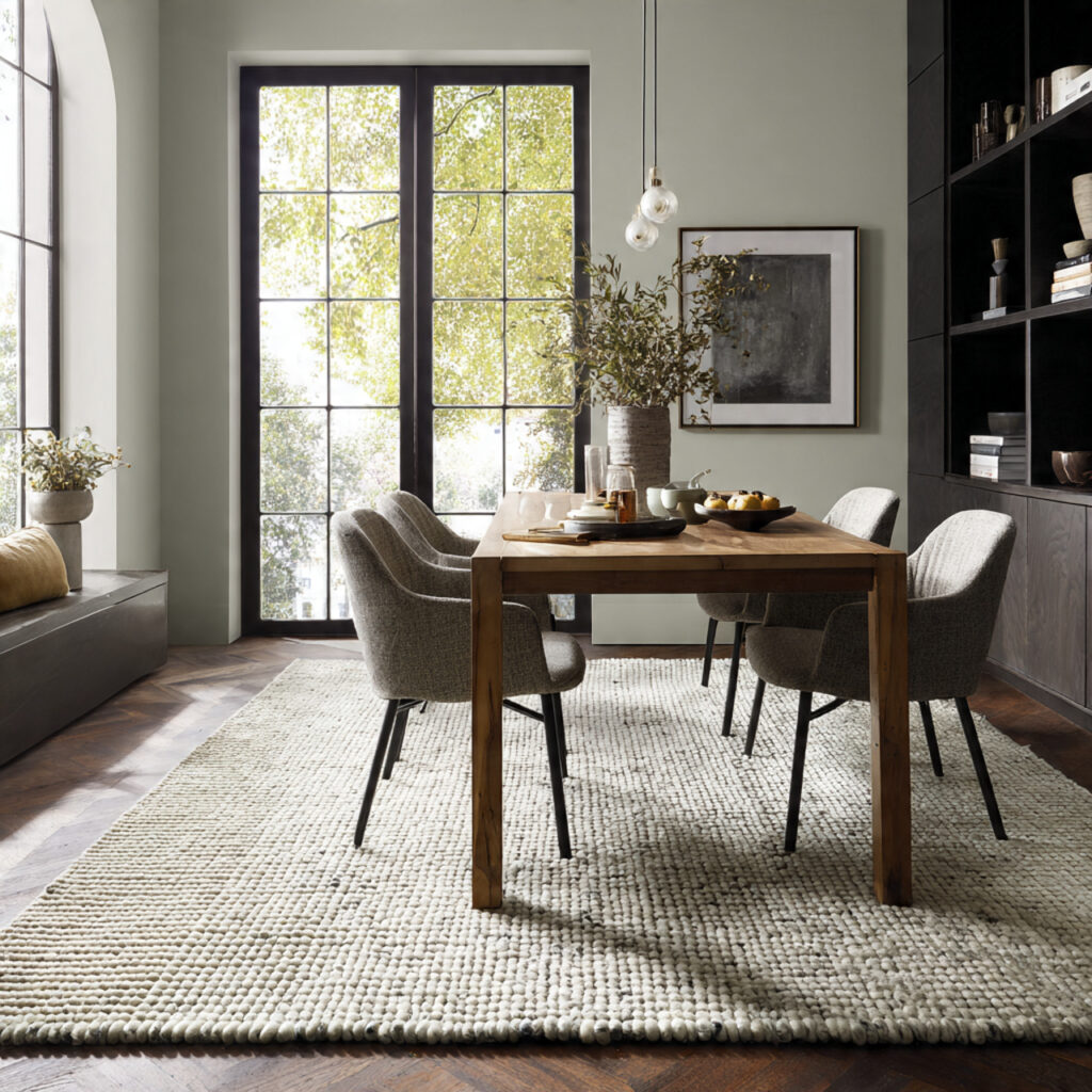 layered rugs for dining room rug