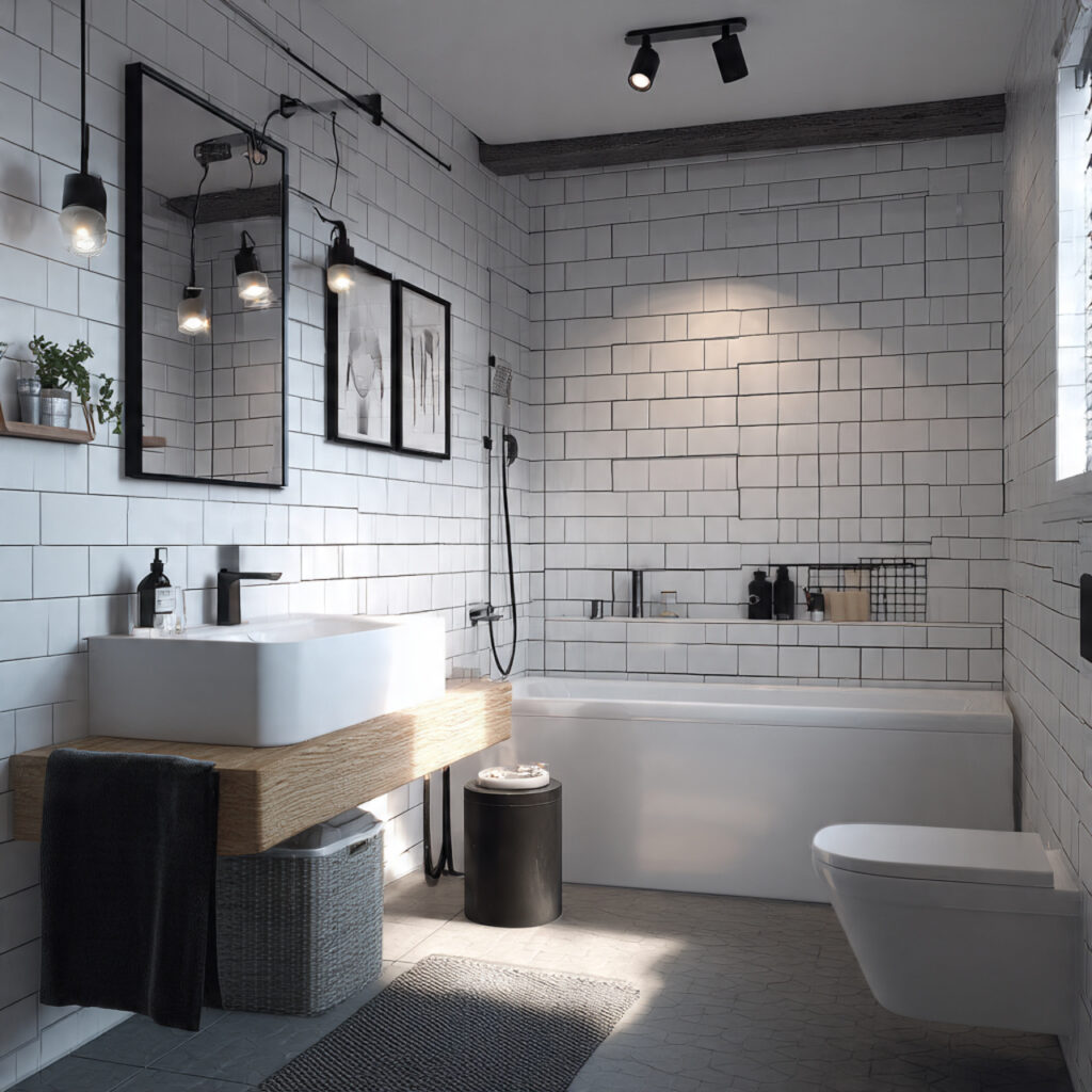 scandinavian black and white for black and white b