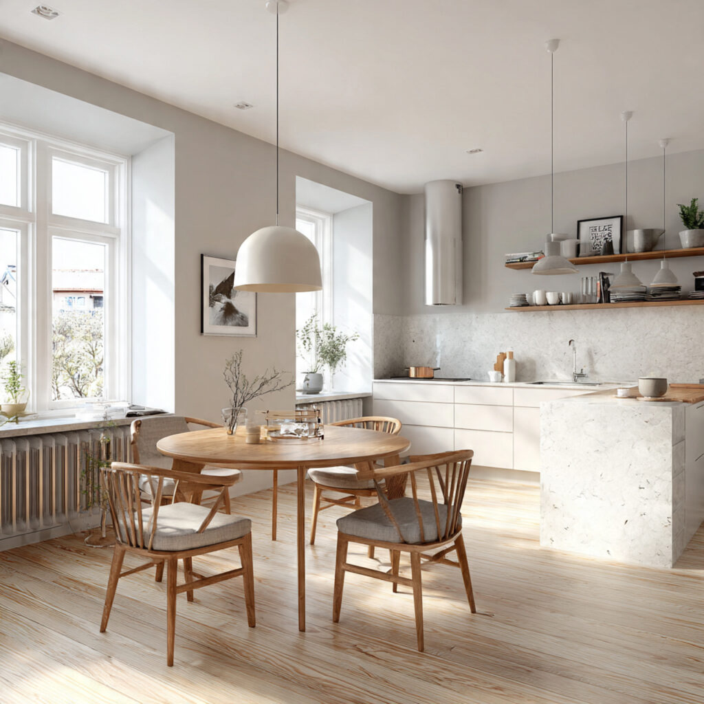 scandinavian simplicity for kitchen dining room co