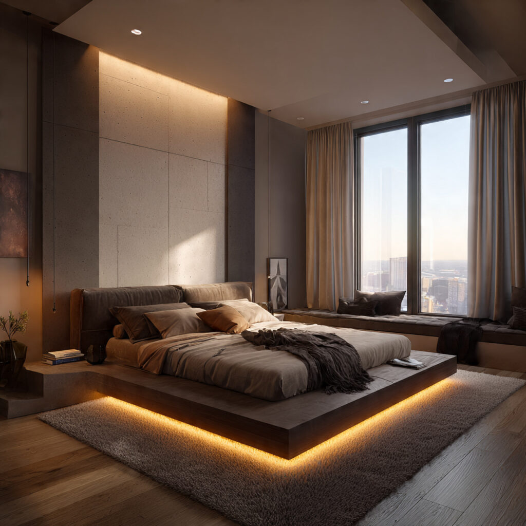soft lighting everywhere for bedroom ideas for cou