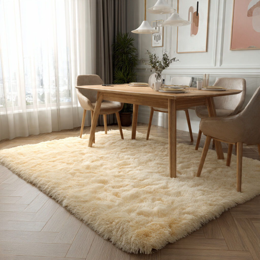 soft plush rug for dining room rug