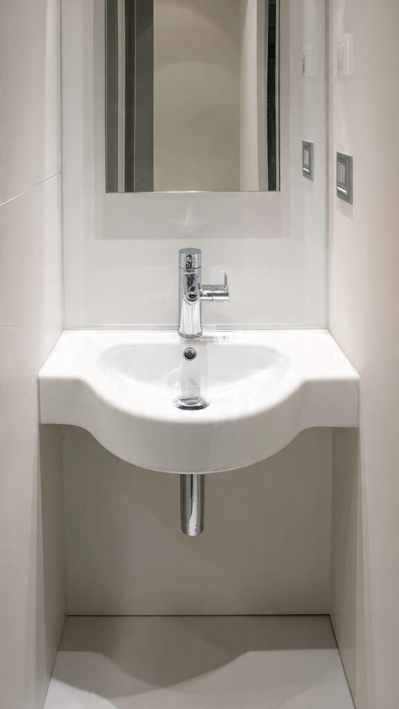 tiny sink for small spaces compact bathroom sink i