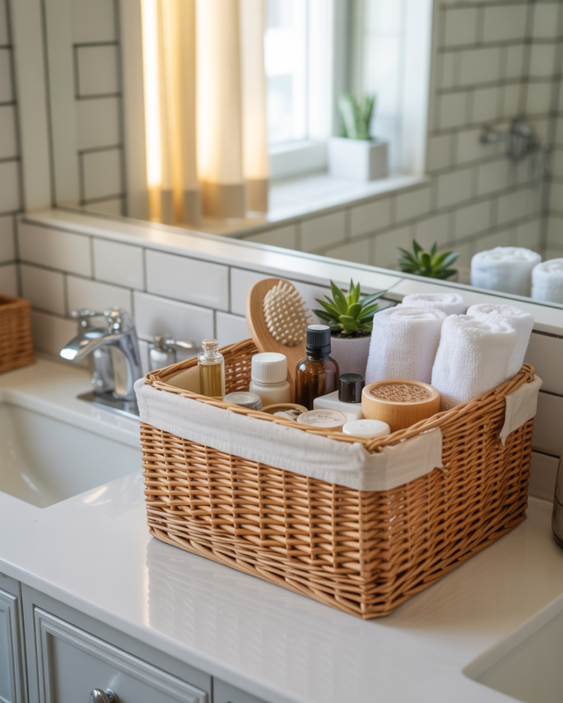 A Declutter Basket