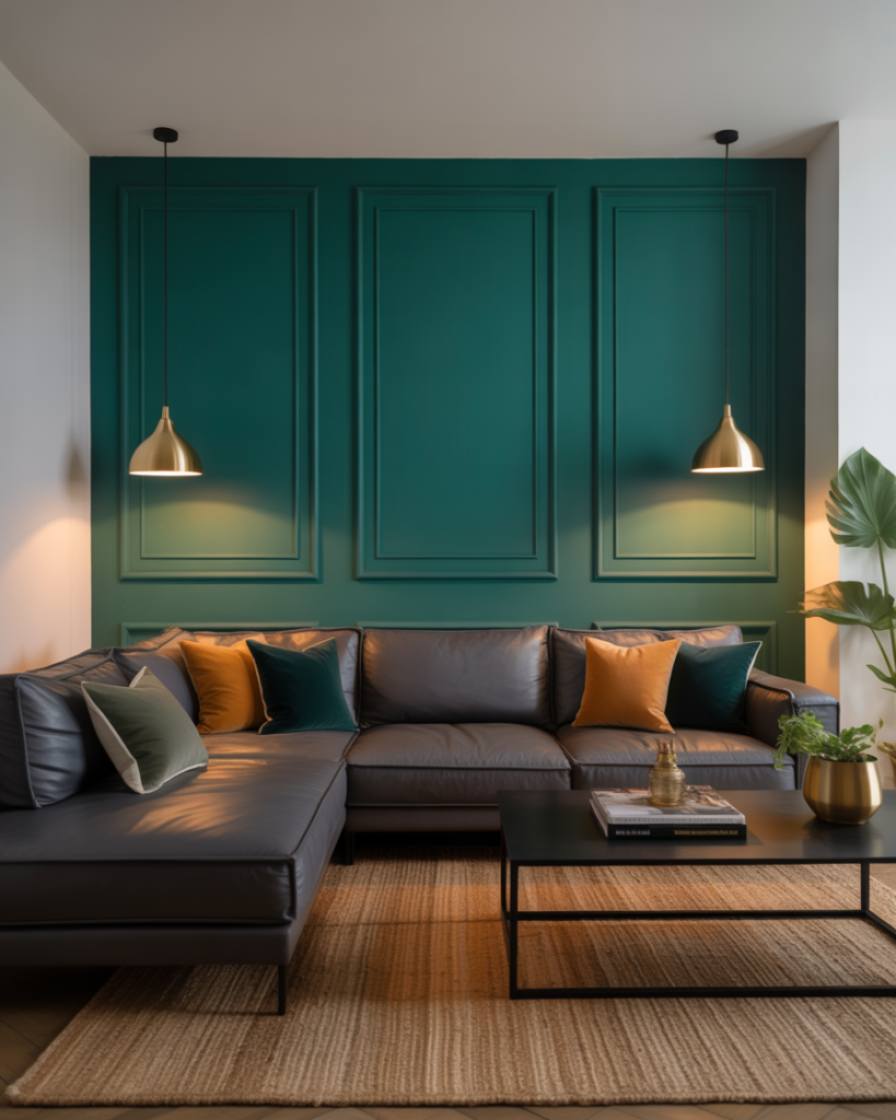 Accent Wall with Paint