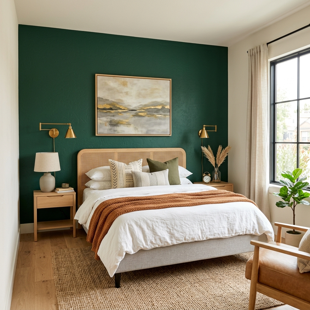 15 Trending Bedroom Ideas That Will Instantly Make Your Space Feel Like a Pinterest Dream 7 Accent Walls That Pop