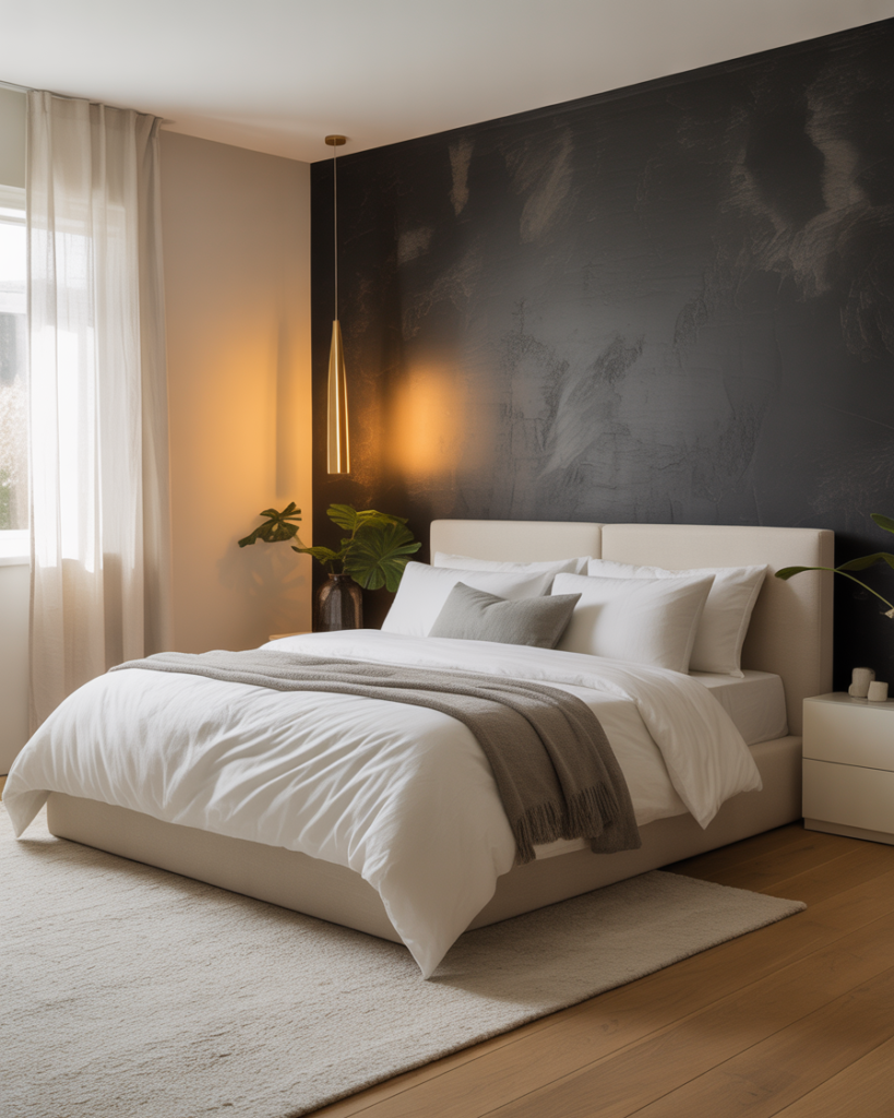 Black Accent Wall 1