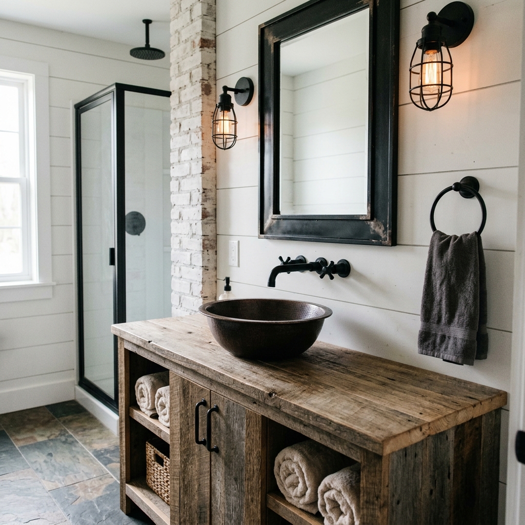 Black Metal Fixtures for That Edge 1