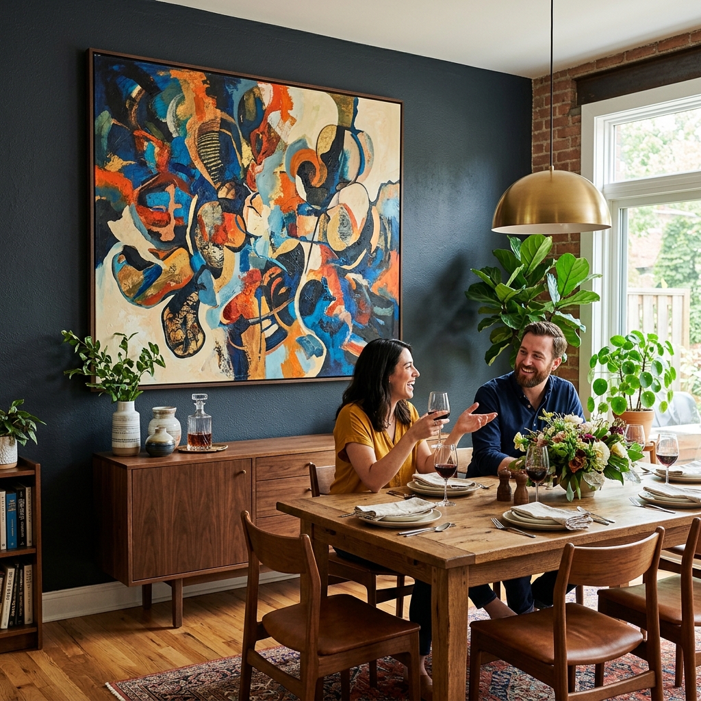 15 Dining Room Decor Ideas That Will Instantly Make Your Space Look Expensive (Without Actually Being Expensive) 5 Bold Wall Art That Sparks Conversation
