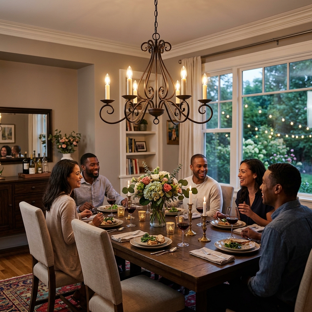 14 Dining Room Light Fixtures That Instantly Upgrade Your Space (And Yes, You’ll Want Them All ) 13 Candle Style Chandelier