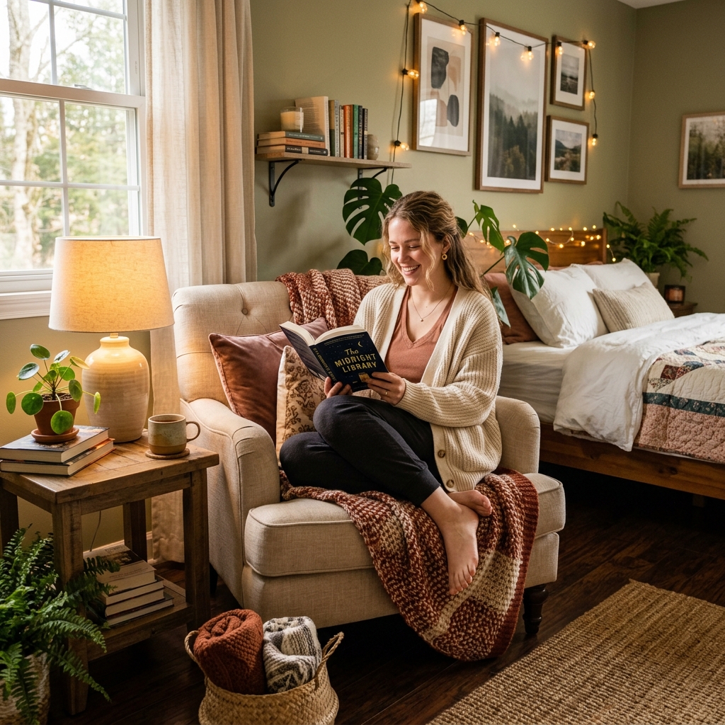 14 Cozy Bedroom Ideas That’ll Instantly Make You Want to Cancel Plans and Stay In 7 Cozy Corner Chair Moment