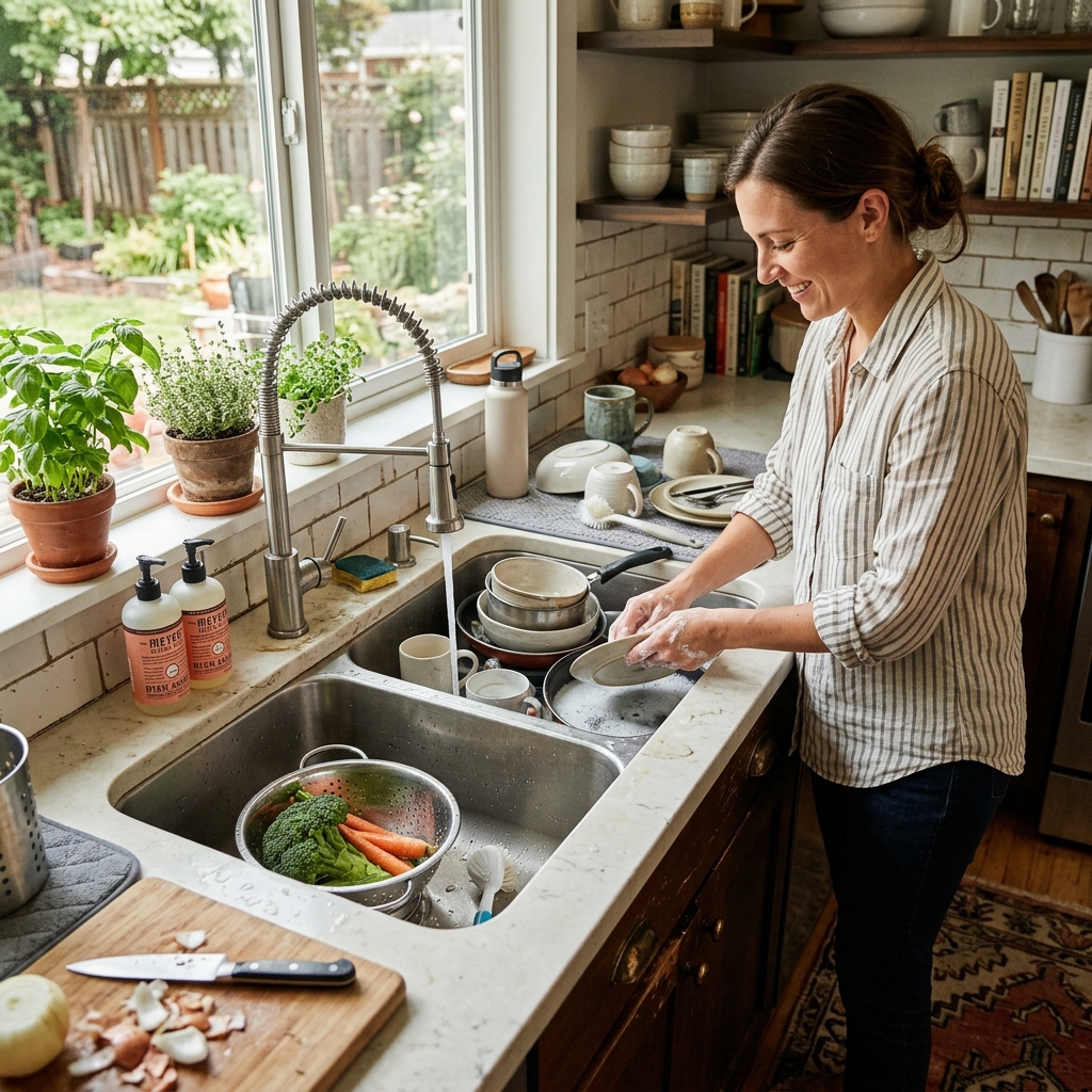 Double Basin Sink for Real Life Chaos