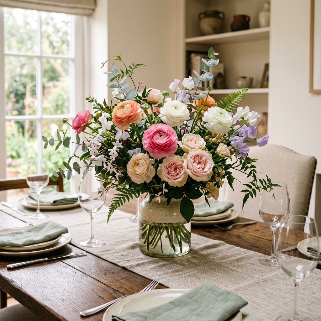 15 Dining Room Table Centerpiece Ideas That Will Instantly Make Your Space Look Expensive (Without Actually Being Expensive) 5 Fresh Flowers That Actually Feel Fresh