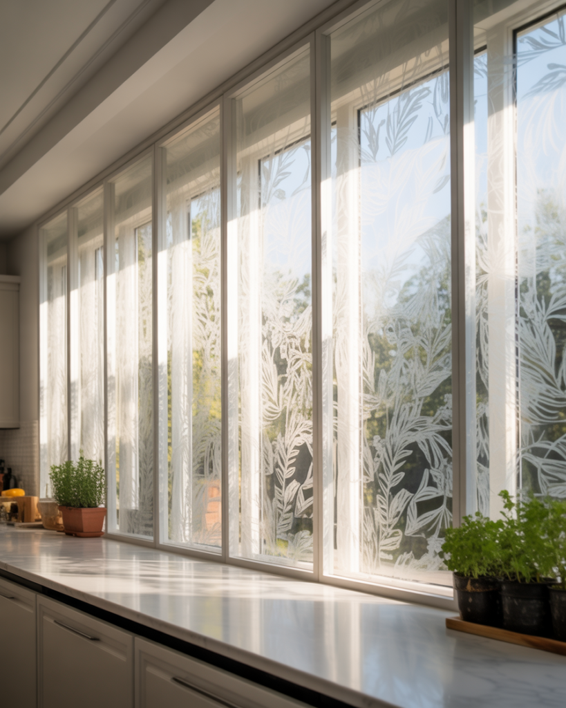 Frosted Glass for Privacy Without Sacrificing Light