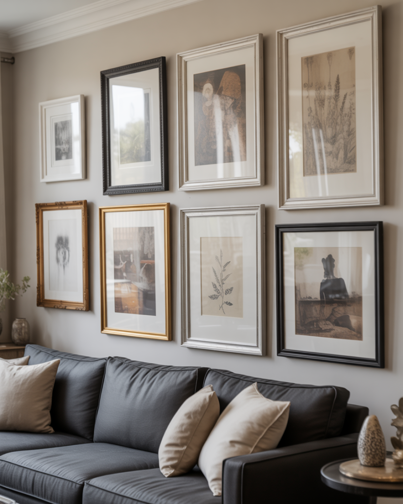 Gallery Wall That Feels Collected Not Chaotic