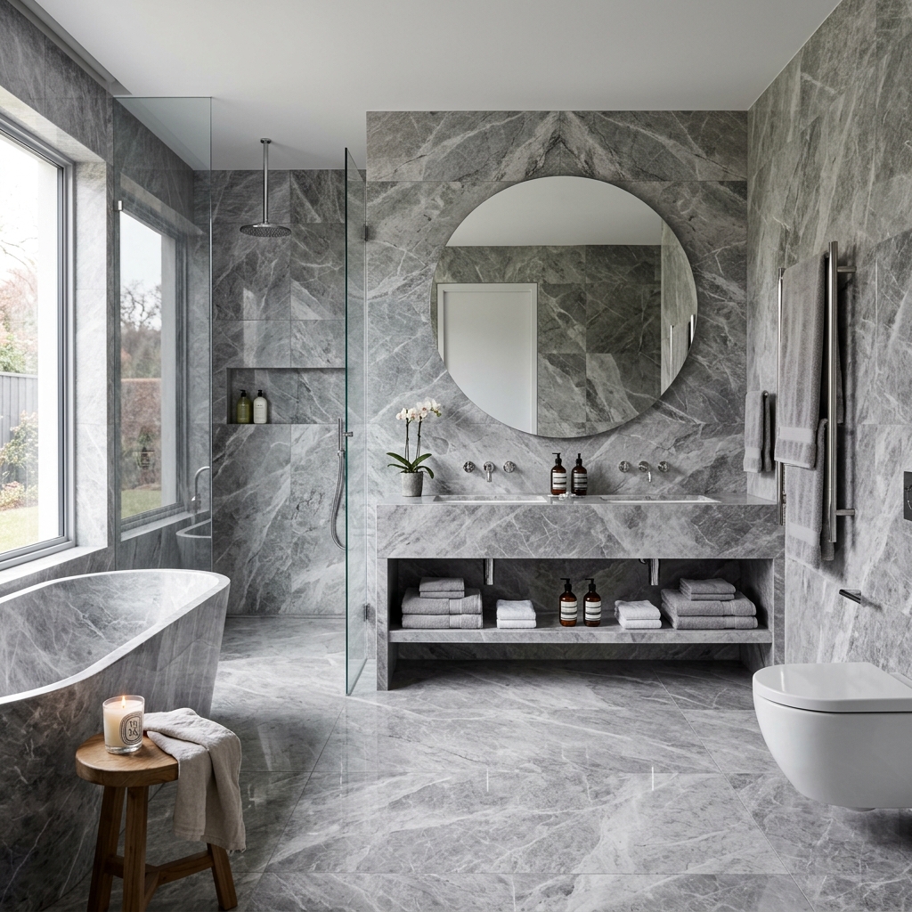 Grey Marble Everything