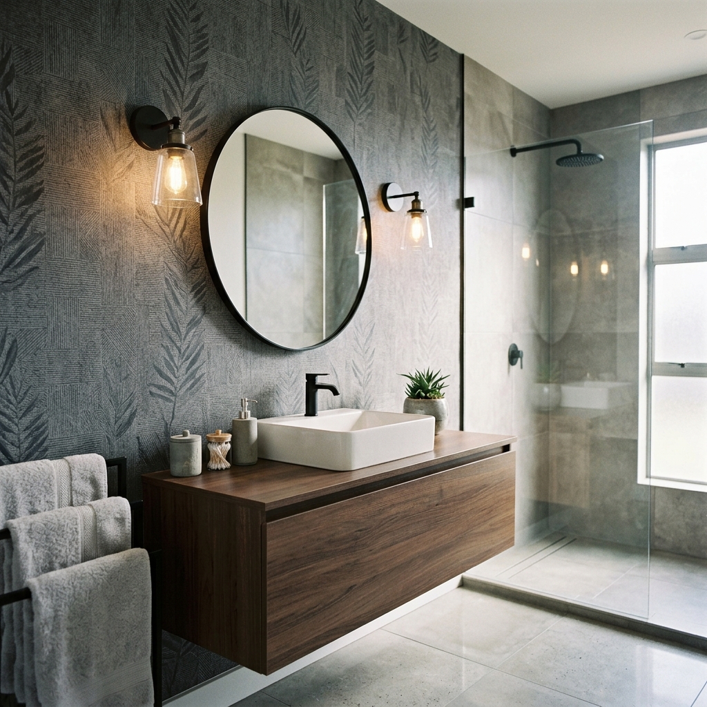 Grey Wallpaper Statement