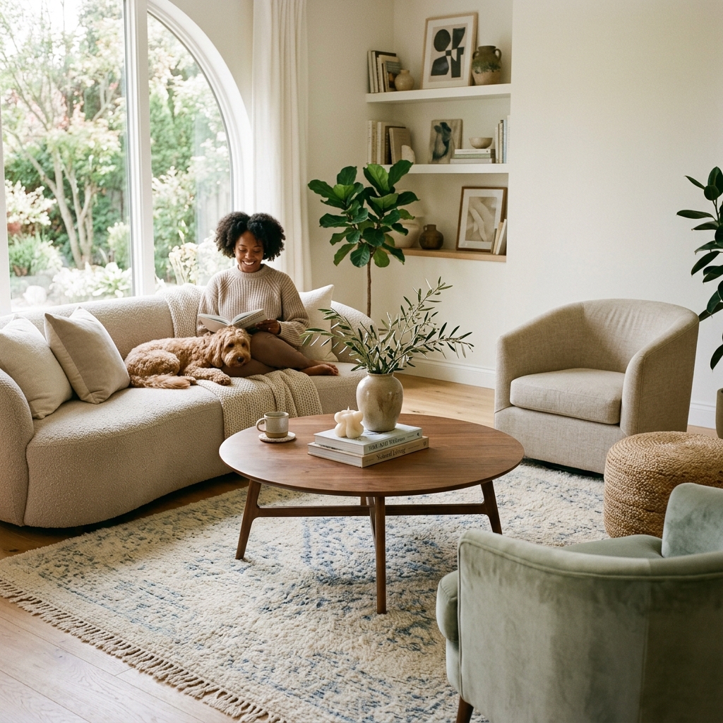 13 Living Room Center Table Ideas That’ll Instantly Upgrade Your Space (Yes, Even Yours) 9 Industrial Metal Wood Combo