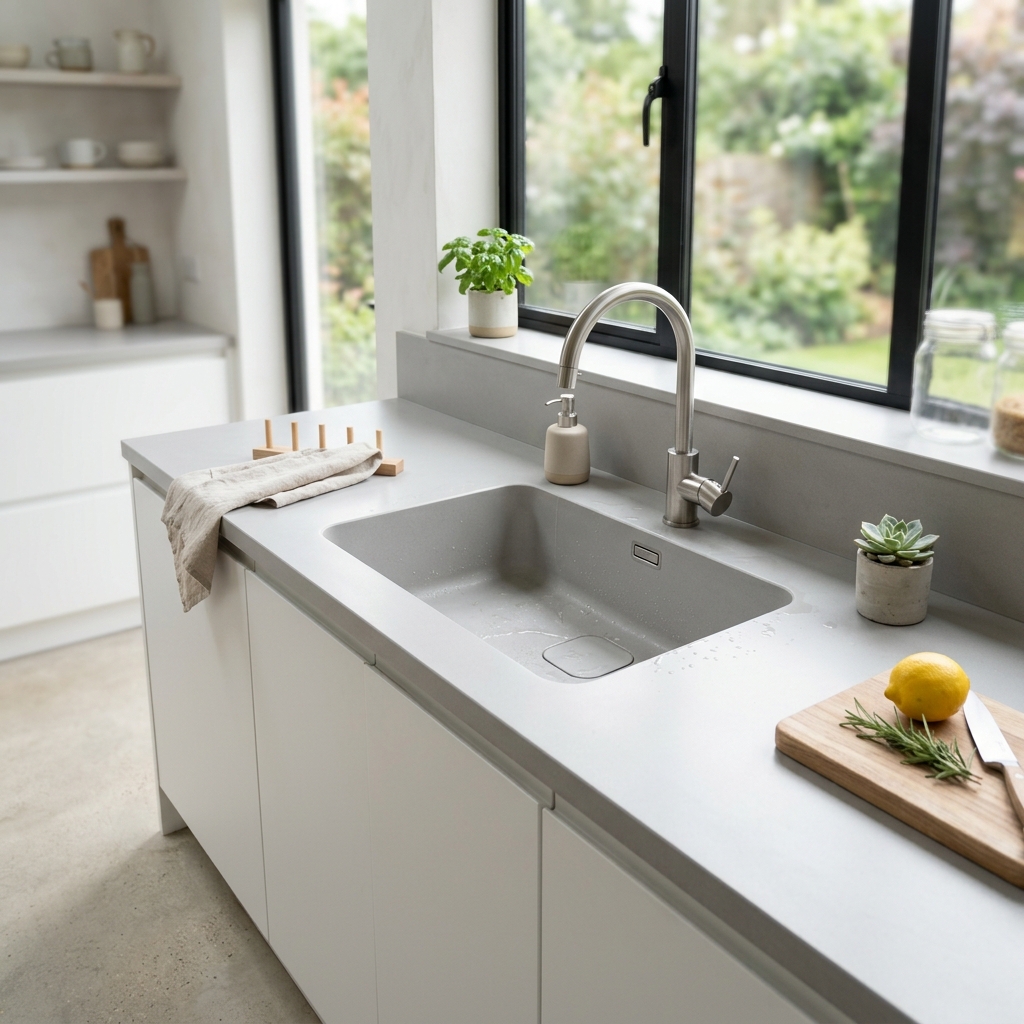 Integrated Sink for Minimalist Lovers