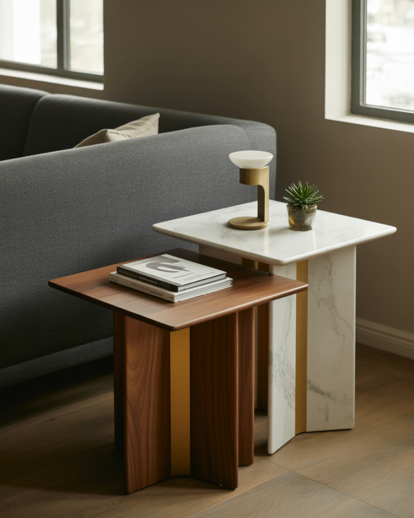Layered Side Tables